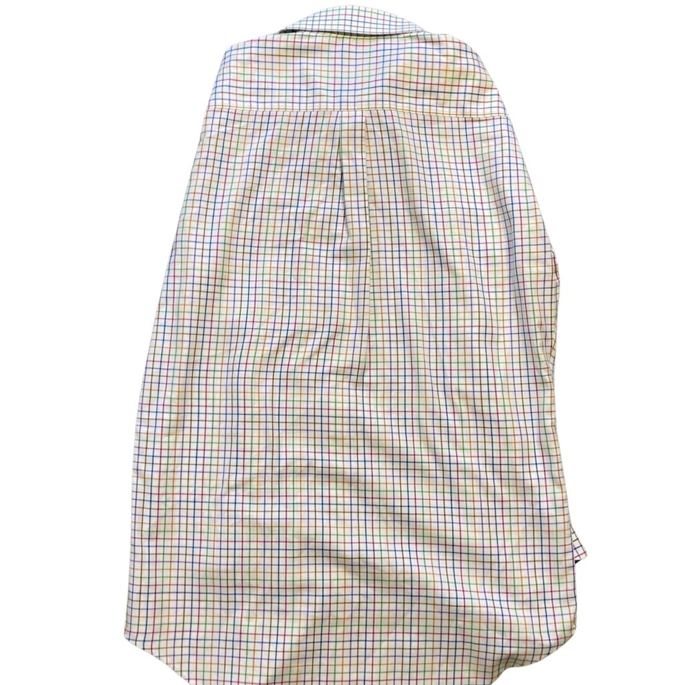 Peter Millar Button Up Multicolor Check Nanoluxe … - image 5